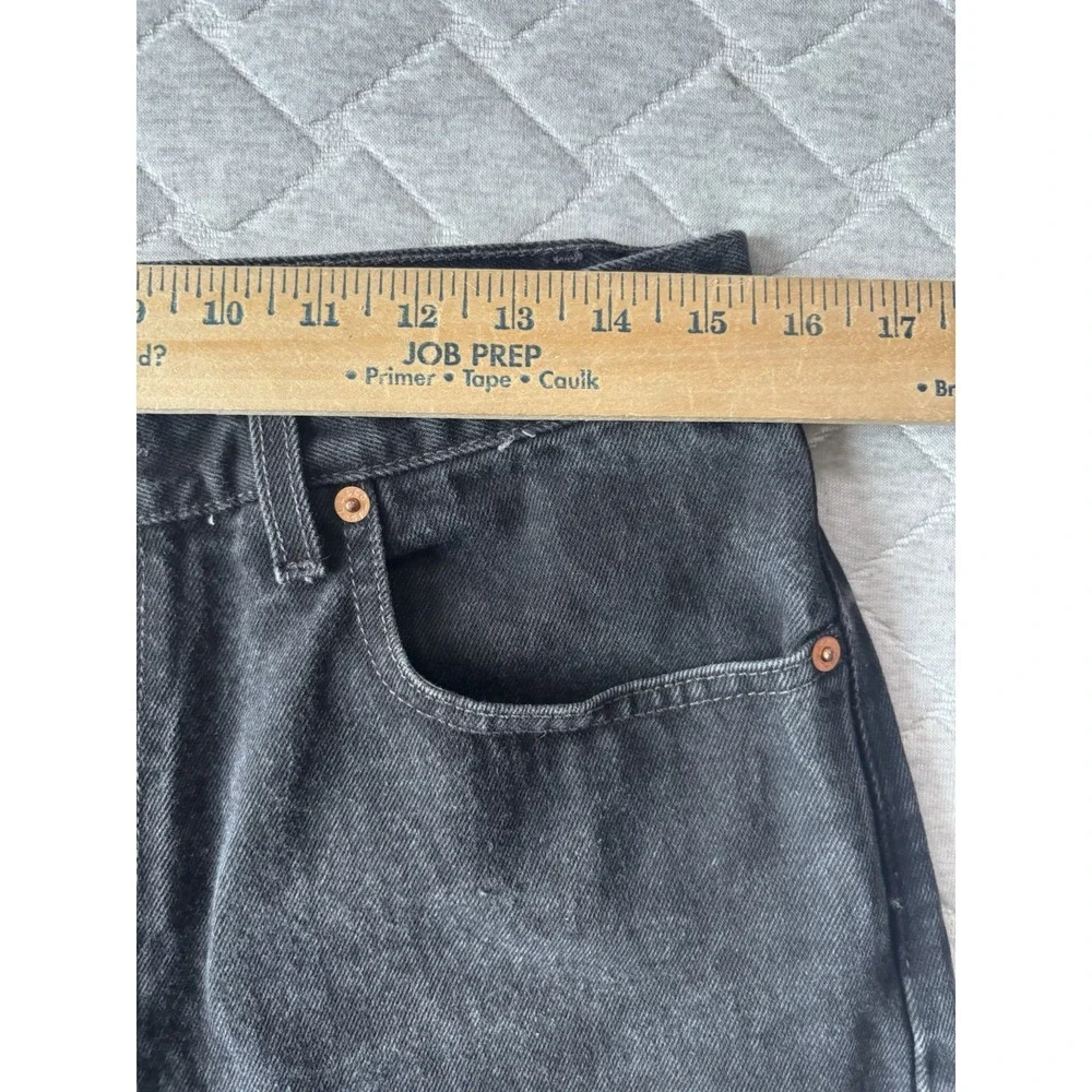 Vintage Levis‎ 505 Jeans Mens 34x32 Black Denim Grunge Skater 90s Y2K Classic